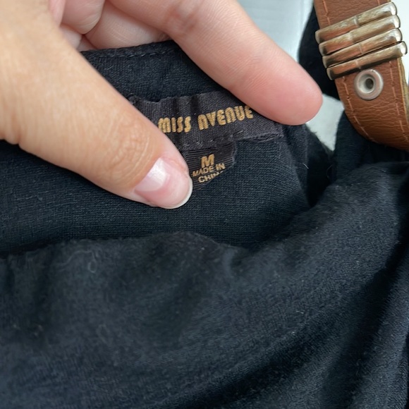 M Black maxi dress; halter top - Picture 8 of 8